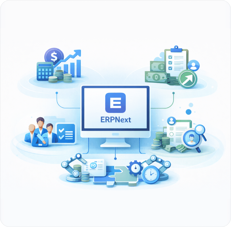 Customized ERPNext Platform for Finance, Payroll & Workforce Management