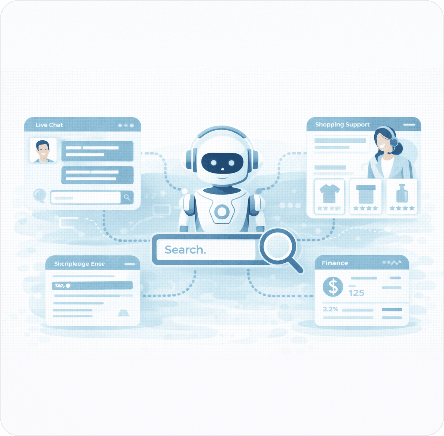 Embedding AI-Powered Semantic Search into a Live Services Platform