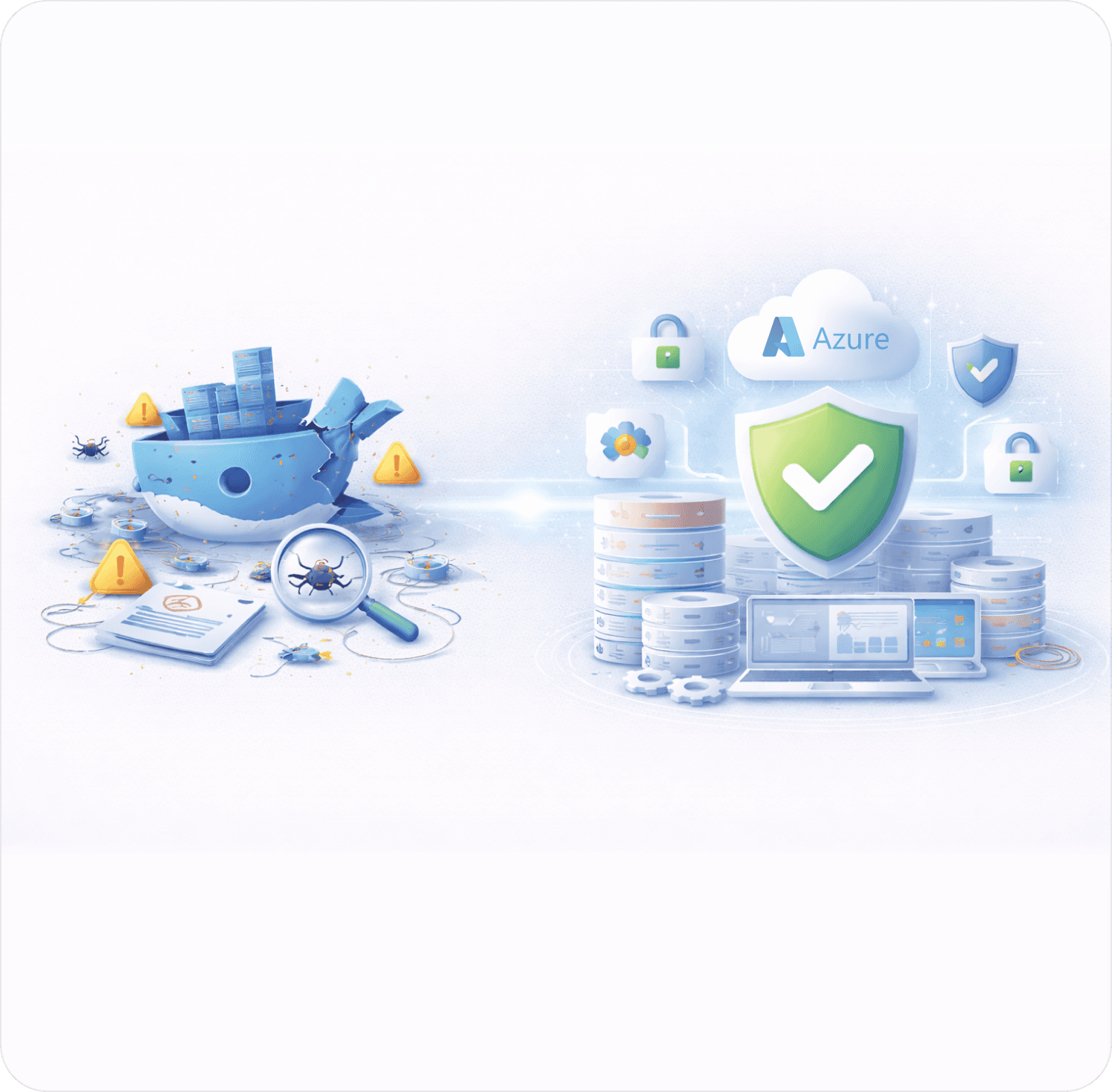Vulnerable Docker Releases to Secure Azure Deployments