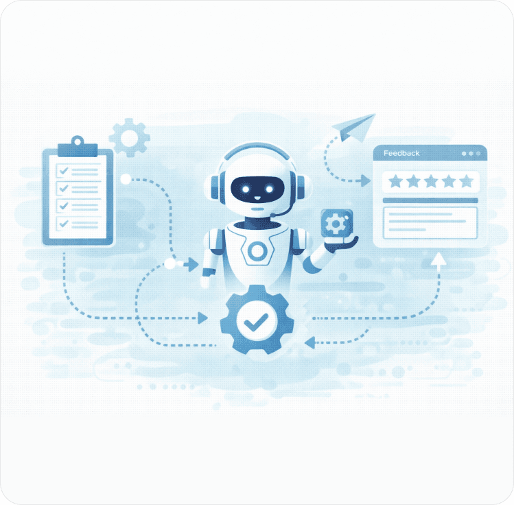 Closing the Feedback Loop With AI-Driven Workflow Automation