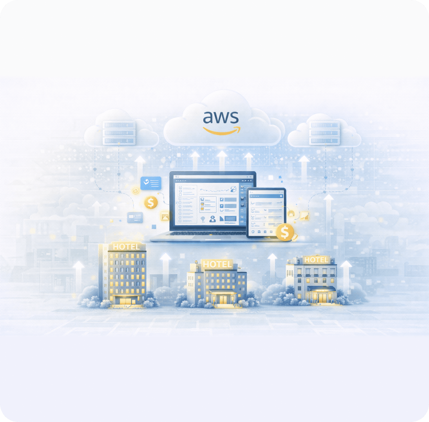 Scalable SaaS for Hotel Solutions on AWS