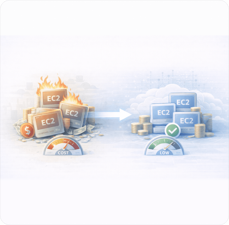 AWS Cost Reduction Through EC2 Rightsizing and Resource Cleanup