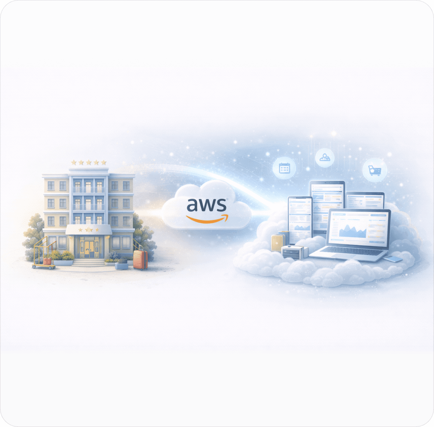 Scalable SaaS for Hotel Solutions on AWS