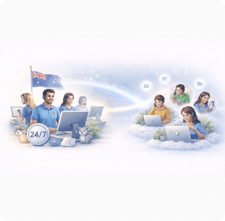 24/7 End-User Support for an Expanding Australian Hosting Provider