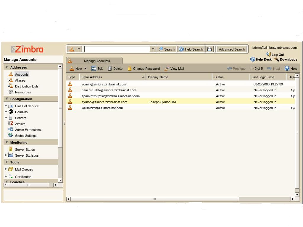 ZIMBRA the open-source and sovereign professional messaging and