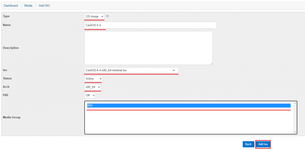 Add ISO to SolusVM:ISO settings