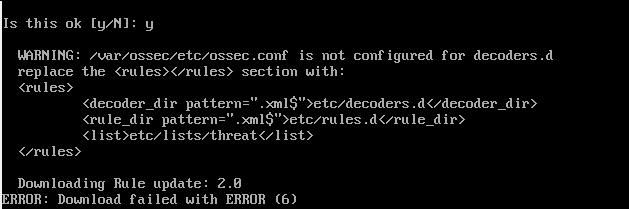 /var/ossec/etc/ossec.conf not configured for decoders.d