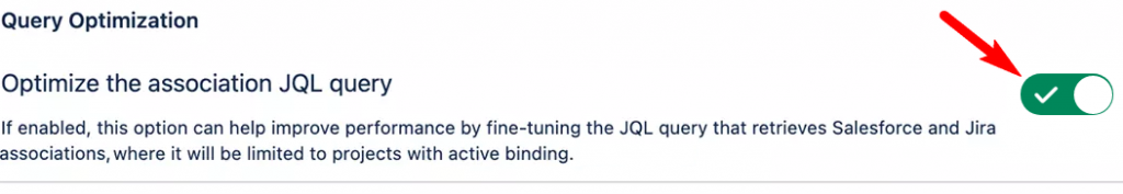 Salesforce error "an unknown error occurred" in jql queries : Query optimization