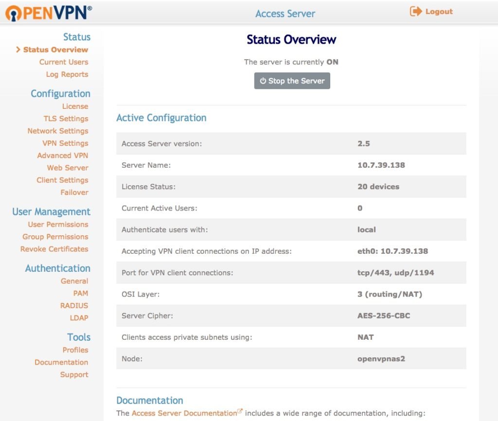 OpenVPN no stored password digest found in authcred attributes