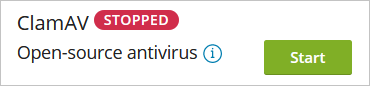 ClamAV antivirus stops with "UNCHECKED" tag in Plesk