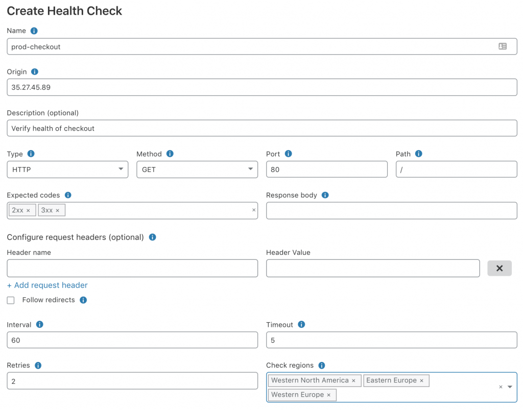 Monitor server & avoid downtime in Cloudflare: Standalone Health Checks