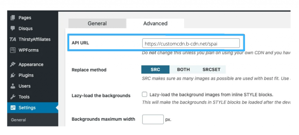 BunnyCDN for ShortPixel Adaptive Images