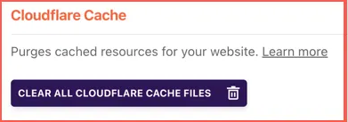 wp rocket cloudflare add-on