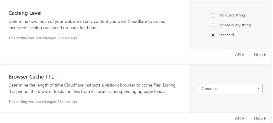 cloudflare browser cache ttl