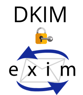 configuring dkim for exim