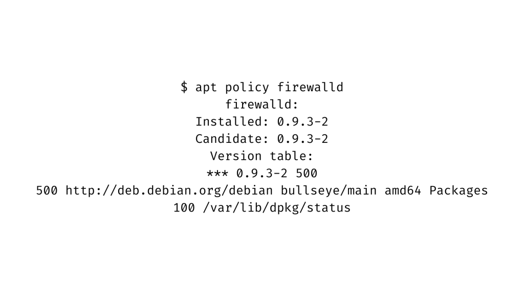 add firewalld to debian