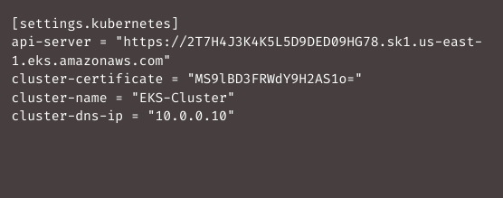 Spin up Bottlerocket node in EKS