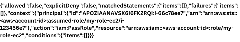 decode encoded aws error message