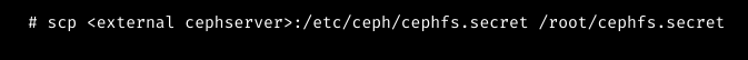 ceph file system proxmox