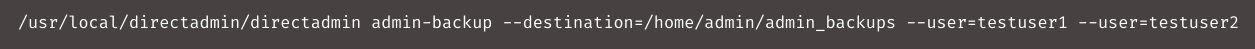 directadmin backup command line