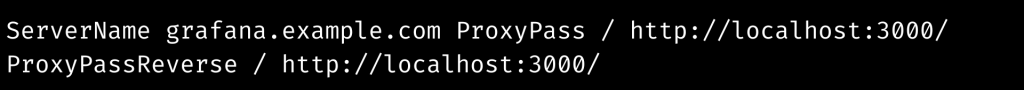 apache grafana reverse proxy