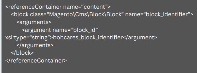 static block Magento 2