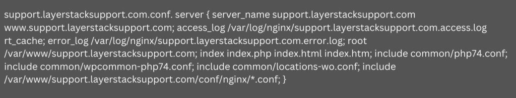 WordPress in a subdomain on Cloud Servers with Nginx