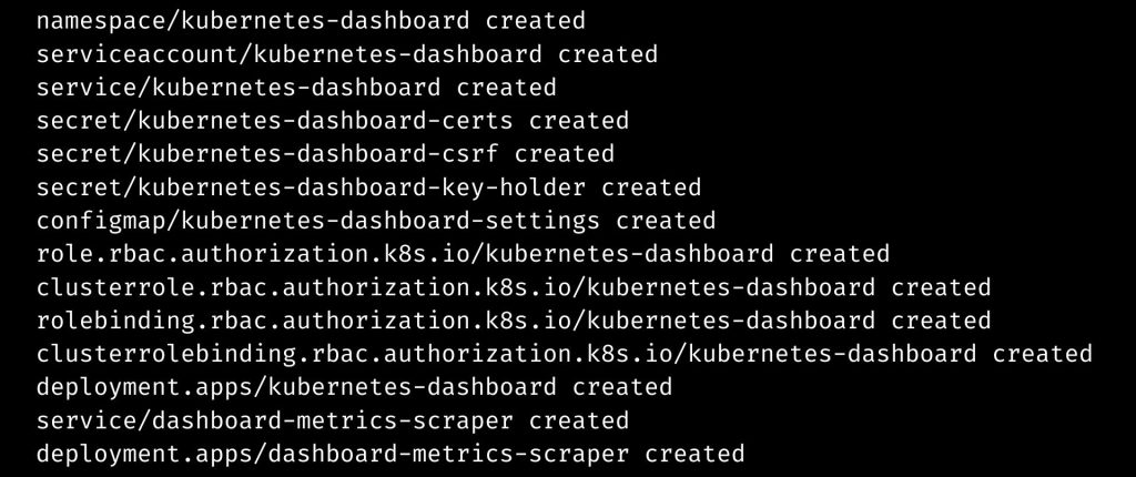 vultr kubernetes dashboard