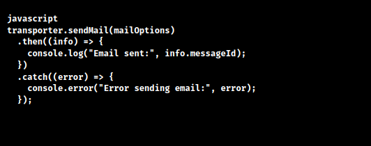 How to await nodemailer sendMail