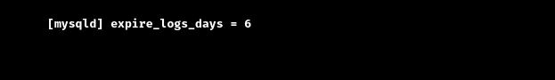 expire_logs_days mariadb