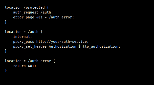 nginx auth_request bearer token