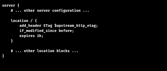 nginx etag cache ubuntu