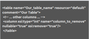 Magento 2 DB Schema Remove Column