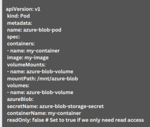 Mount Azure Blob Storage in Kubernetes | Guide