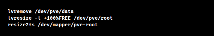 Proxmox local-lvm delete