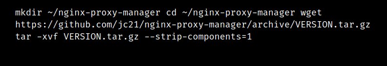 nginx proxy manager lxc