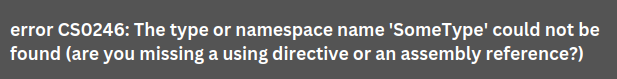 Azure DevOps Build Error CS0246 | How-to Fix