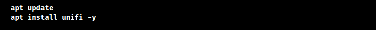 Proxmox Unifi Controller