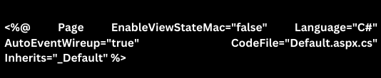 validation of viewstate mac failed asp.net