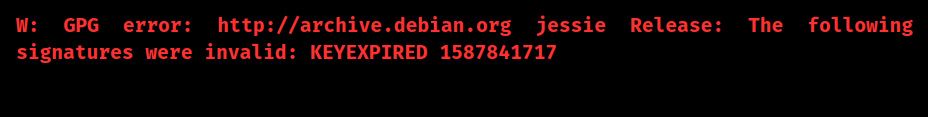 gpg error http //archive.debian.org jessie-backports