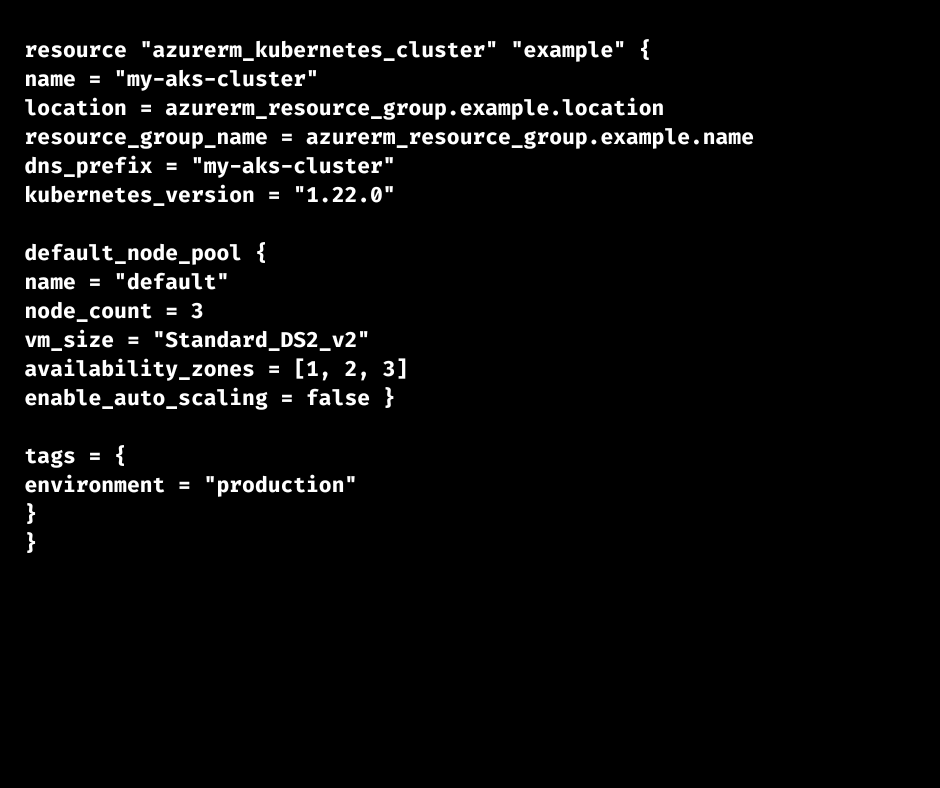 azurerm_kubernetes_cluster