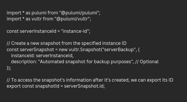 How to Restore Snapshot in Vultr