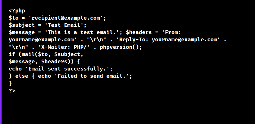 php sendmail_path postfix