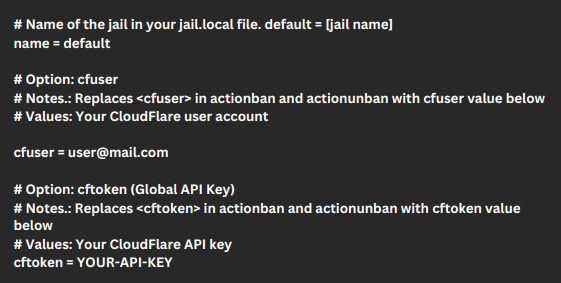 Configuring Fail2Ban for Cloudflare Integration