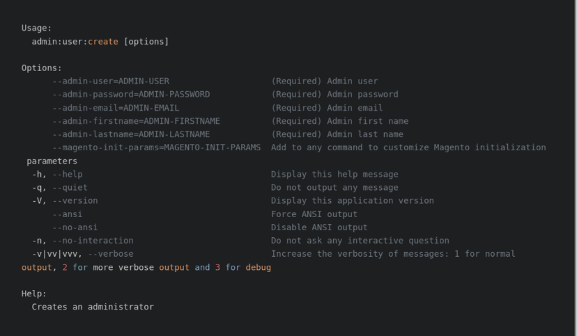 How to Create an Admin User via Command Line in Magento 2