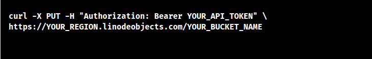 linode object storage api