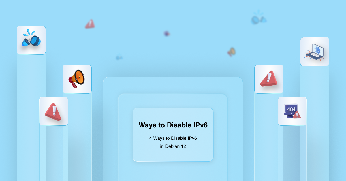 4 Ways to Disable IPv6 in Debian 12