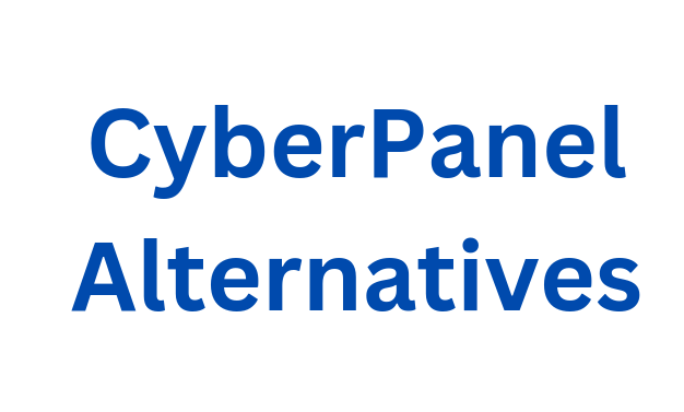 cyberpanel alternatives