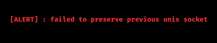 haproxy failed to preserve previous unix socket