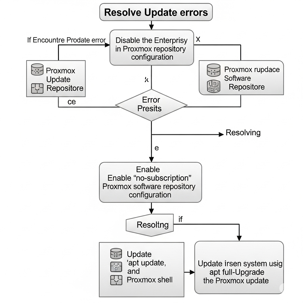 Resolving Proxmox Update Errors